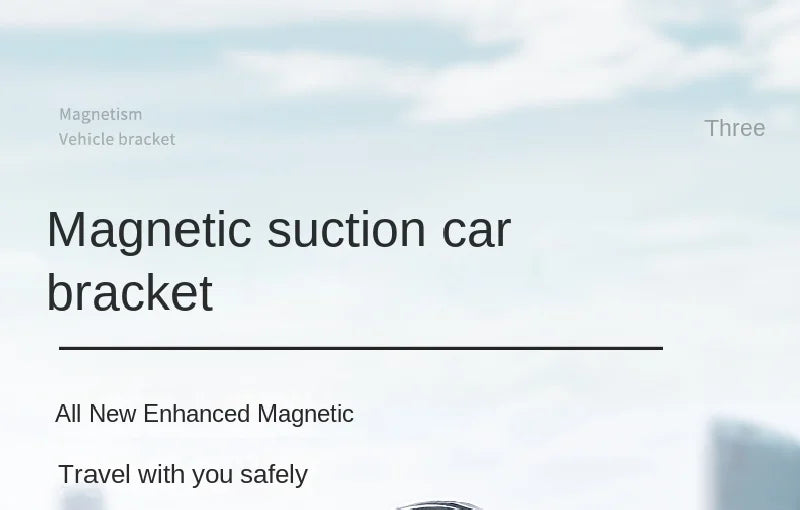 Magnetic Car Phone Holder Stand Magnet Cell Mobile Support Mount GPS Bracket Phone Holder for Car Use