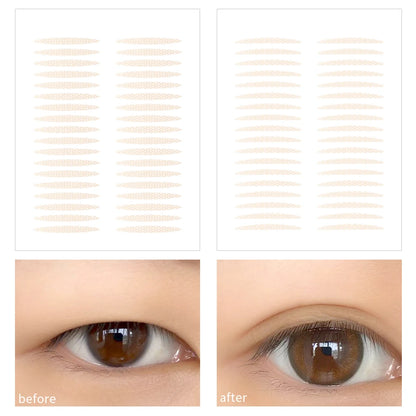 1Sheet Double Eyelid Tape Invisible Natural Eyelid Lift Band Self Adhesive Transparent Lace Fiber Waterproof Eye Stickers Tools
