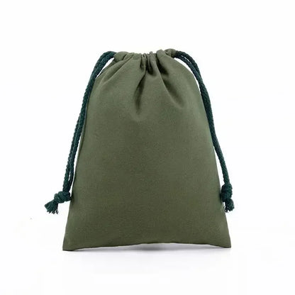 Reusable Drawstring Storage Bags, Organizer Pouch for Jewelry, Toys, Cosmetics Cotton Linen Drawstring Pouches Dustproof Sacks