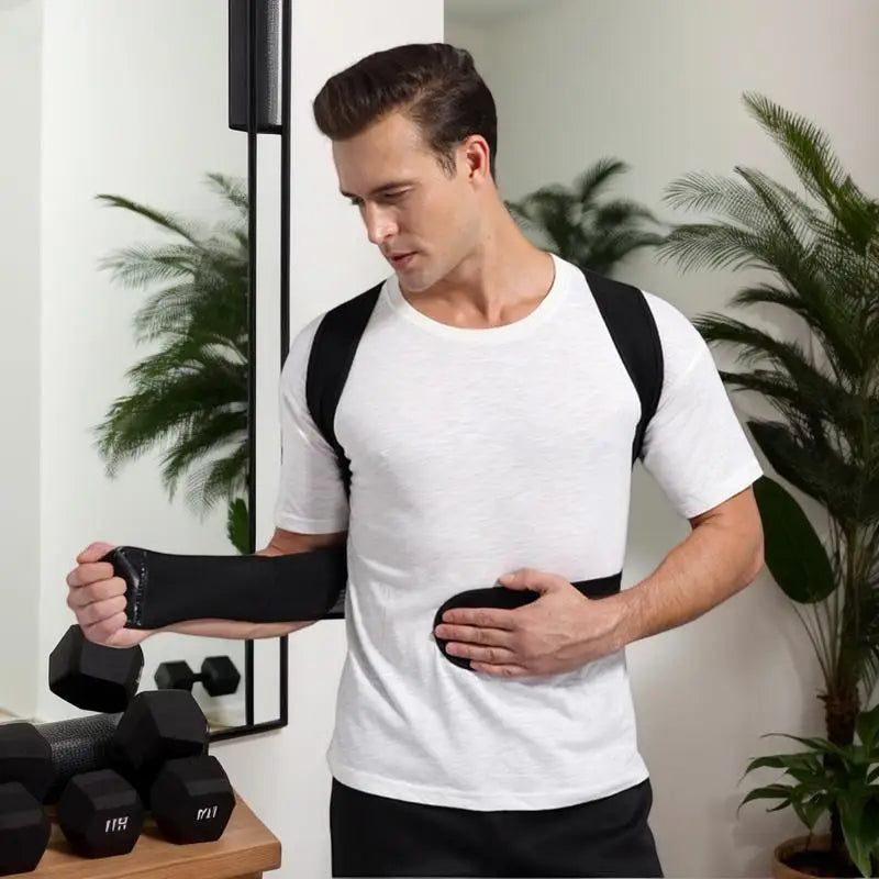 Back Posture Correction Belt Hunchback Corrector Men Women Sitting Posture Adjustable Correction Belt Hunchback Posture Correct