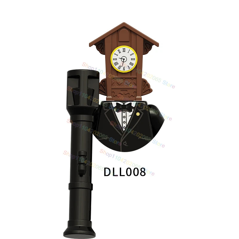 Hot Game Building Blocks Skibidi Toilet Accessories TV Monitor Cameraman Speakman Figures Toys KDL829 KDL826 KDL828