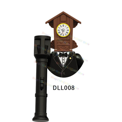 Hot Game Building Blocks Skibidi Toilet Accessories TV Monitor Cameraman Speakman Figures Toys KDL829 KDL826 KDL828