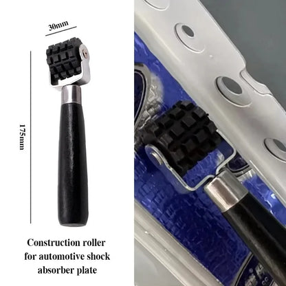 Car Soundproof Wheel Tire Patching Compaction Roller Wheel Automobile Audio Sound Insulation Cotton Roller Pushing Wheel Tool