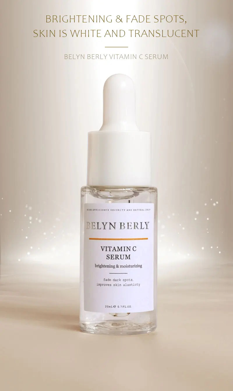 BELYN BERLY Face Serum 3Pcs/Lot Hyaluronic Acid + Vitamin C + 24k Gold Serum Moisturizing Spot White Facial Serum
