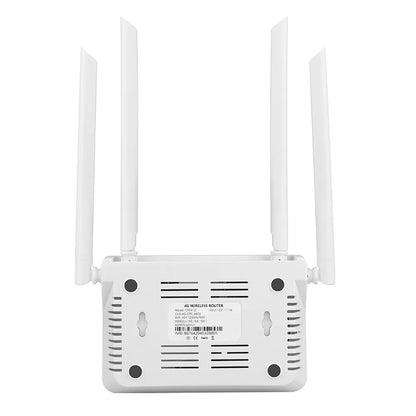 WiFi Router 4G LTE WIFI Extender Repeater 150Mbps 4 Antennas Power Signal Booster Intelligent Micro SIM Card for Home Office