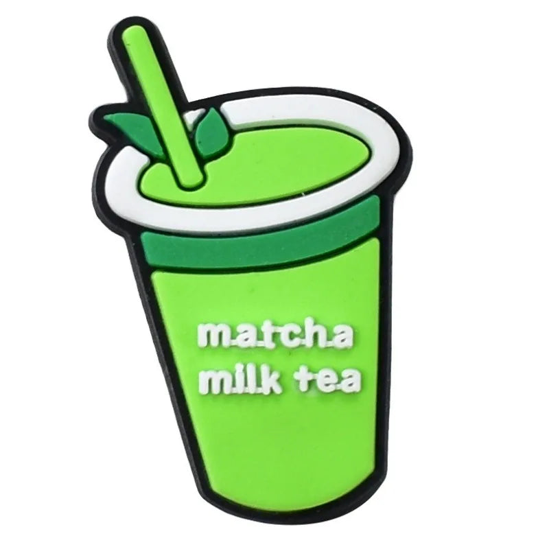 Cute Food Shoe Charms Decoration for Crocs Pin Accessories Charms Bracelet Wristband DIY Shoe Party Gifts