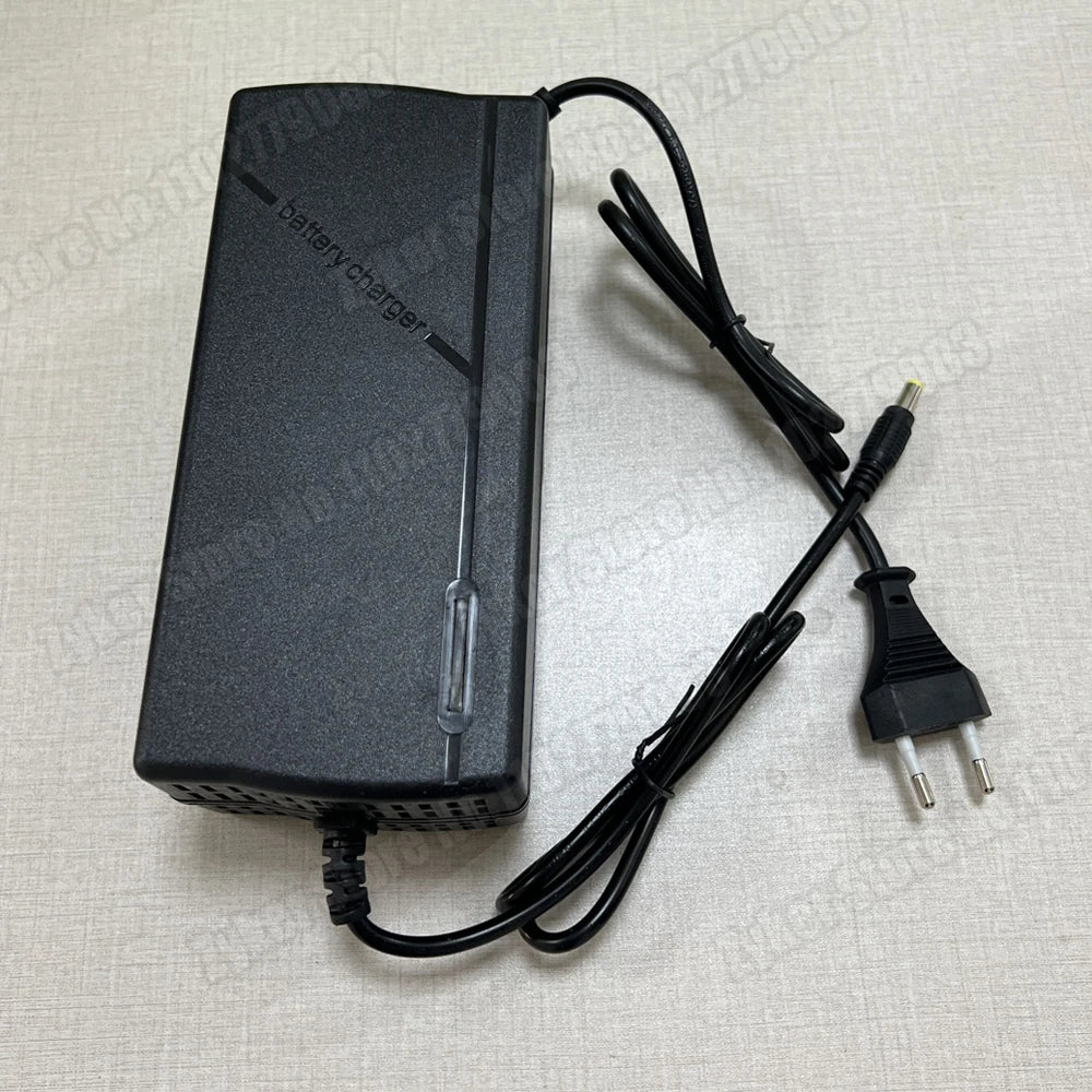 36V 48V 60V 72V Charger 2A 5A Lithium Battery Pack 42 54.6 67.2 84V 10 13 16 20S Smart Intelligent Fast Charging Charger EU Plug