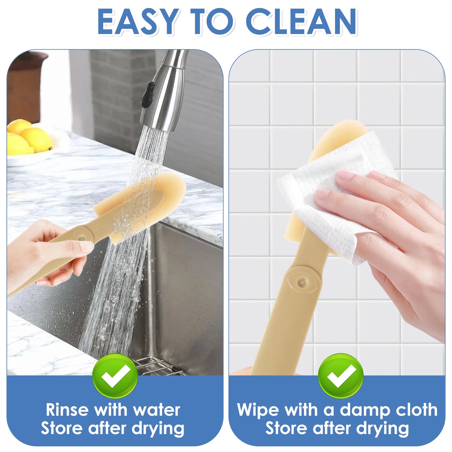 Rubber Caulking Tool Kit Caulk Finishing Tool Multifunctional Grout Sealant Caulking Smoothing Tool for Kitchen Bathroom Window