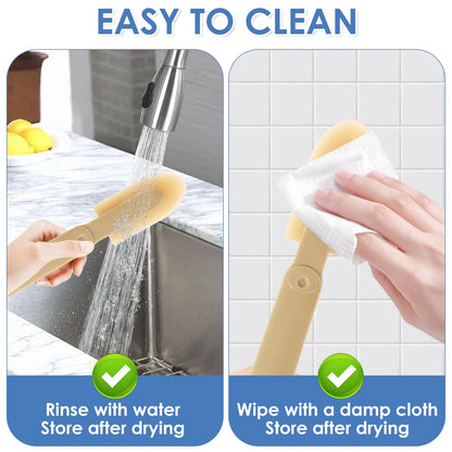 Rubber Caulking Tool Kit Caulk Finishing Tool Multifunctional Grout Sealant Caulking Smoothing Tool for Kitchen Bathroom Window