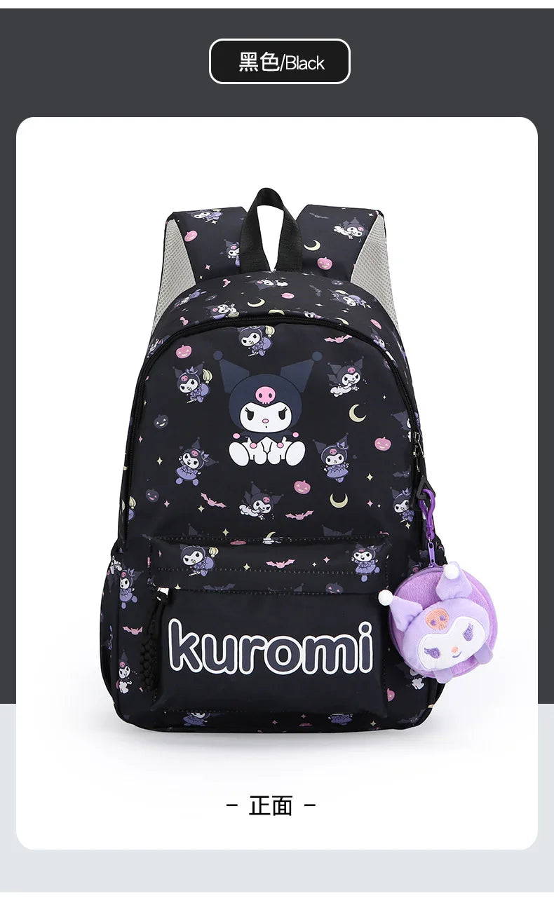 New style trendy student schoolbag cartoon print cute large capacity backpack fashionable middle school student backpack