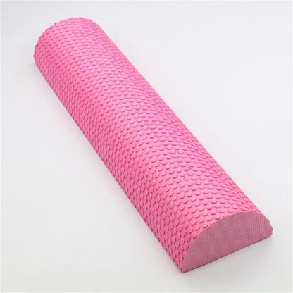 30-45cm Half Round EVA Massage Foam Roller Yoga Pilates Fitness Equipment Balance Pad Yoga Blocks With Massage Floating Point