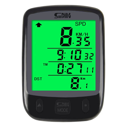 Cycling Computer Waterproof Bicycle Odometer Digital LCD Display Wired Cycling Computer Speed Calorie Test Cycling Computer