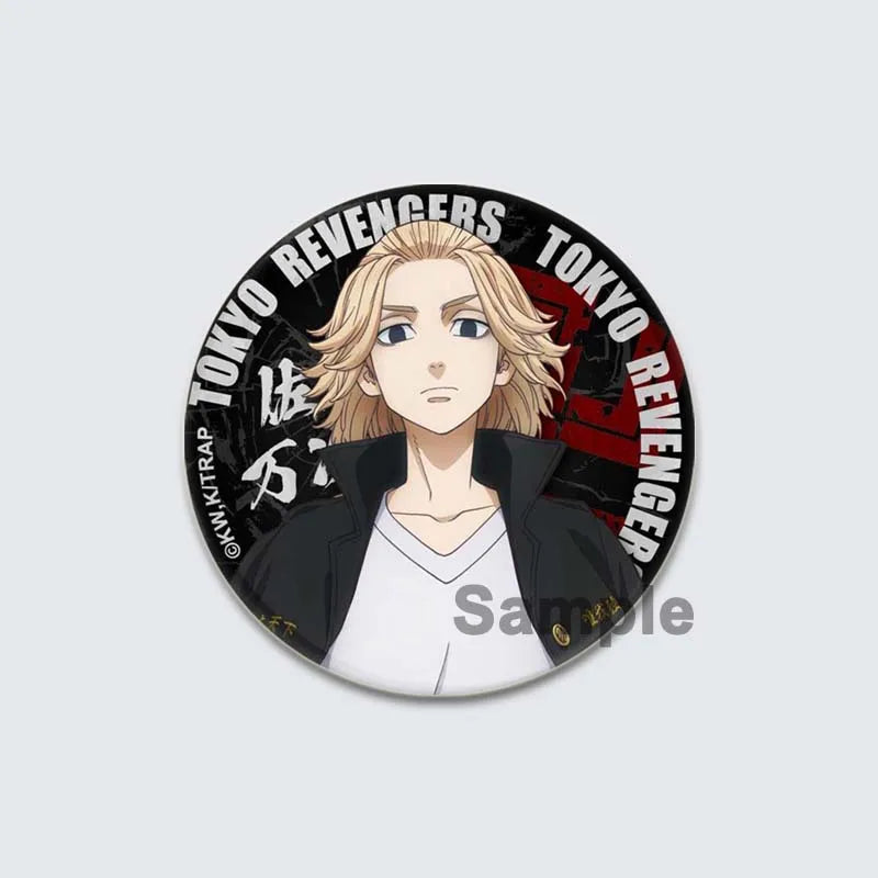 Fashion Accessories Anime Tokyo Revengers Brooches Backpack Clothes Accessories Decor Lapel Pin Badge for Fan's Collection Gifts