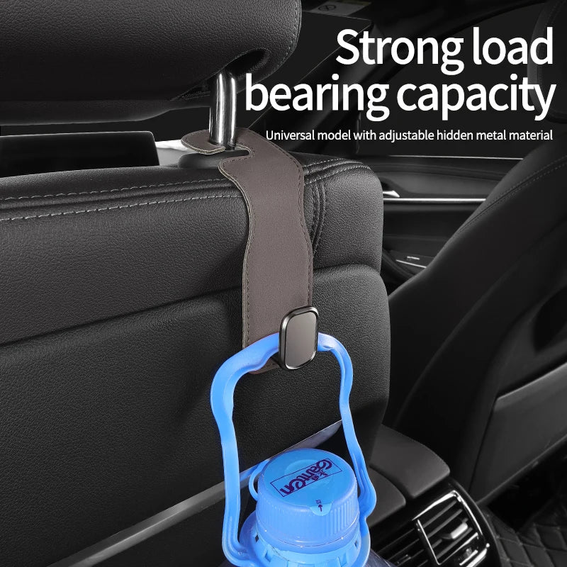 Car Hooks - Rear Seat Back Hooks for Vehicle Storage of Small Items