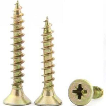 100/200pcs Self Drilling Drywall Anchors with ScXrews Expansion Nail Self-Tappe Screw Kit Heavy Duty Metal Wall Anchors 12X30mm