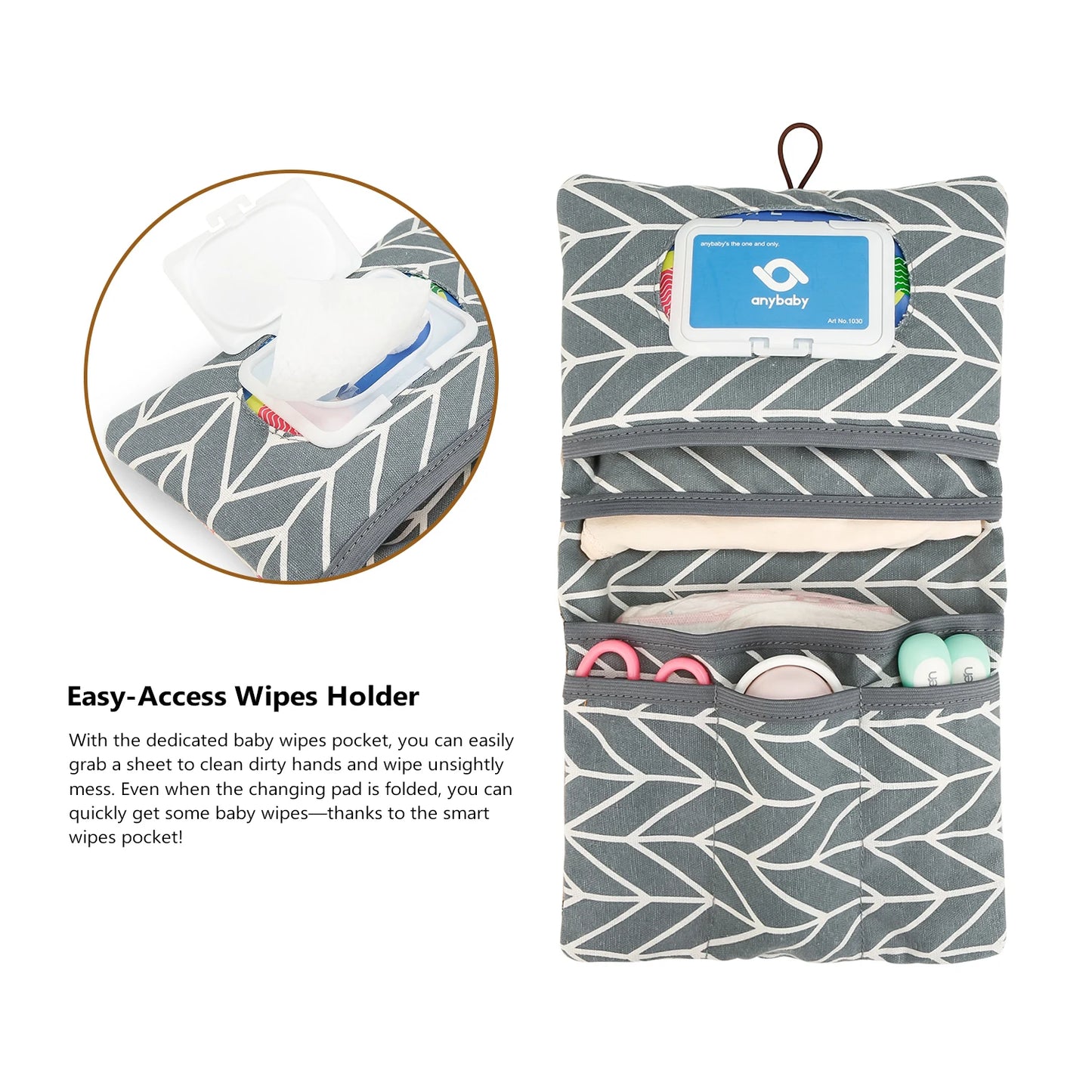 Travel Diaper Bag Diaper Compartment Diaper Organizers Diaper Holder Portable Button Diaper Container Polyester Cotton Baby Stor