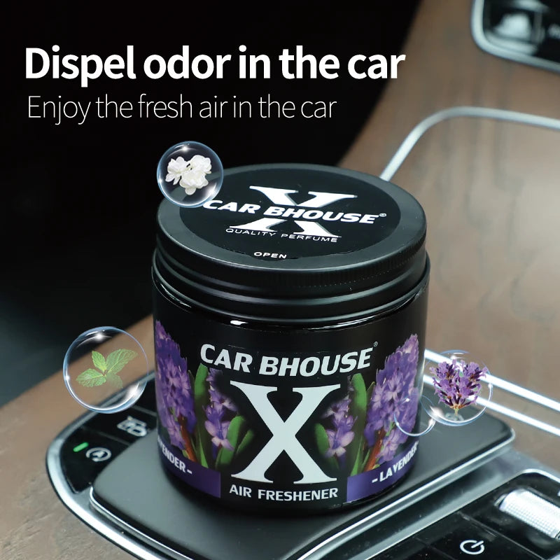 Car Air Freshener Solid Cologne Lavender Lemon Auto Accessories Vanilla Good Smell Odor Eliminator Essential For Home Closet