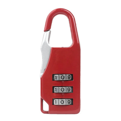 3 Digit Number Combination Pad Lock Padlock Outdoor Waterproof Lock Suitcase Luggage Security Coded Lock Zinc Alloy Code Lock