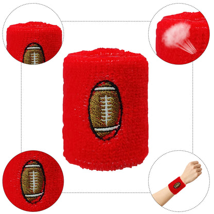 Sports Wristbands For Kids Children Wrist Sweat Bands Children Wrist Bands Sweat-proof For Basketball Baseball Football Soccer