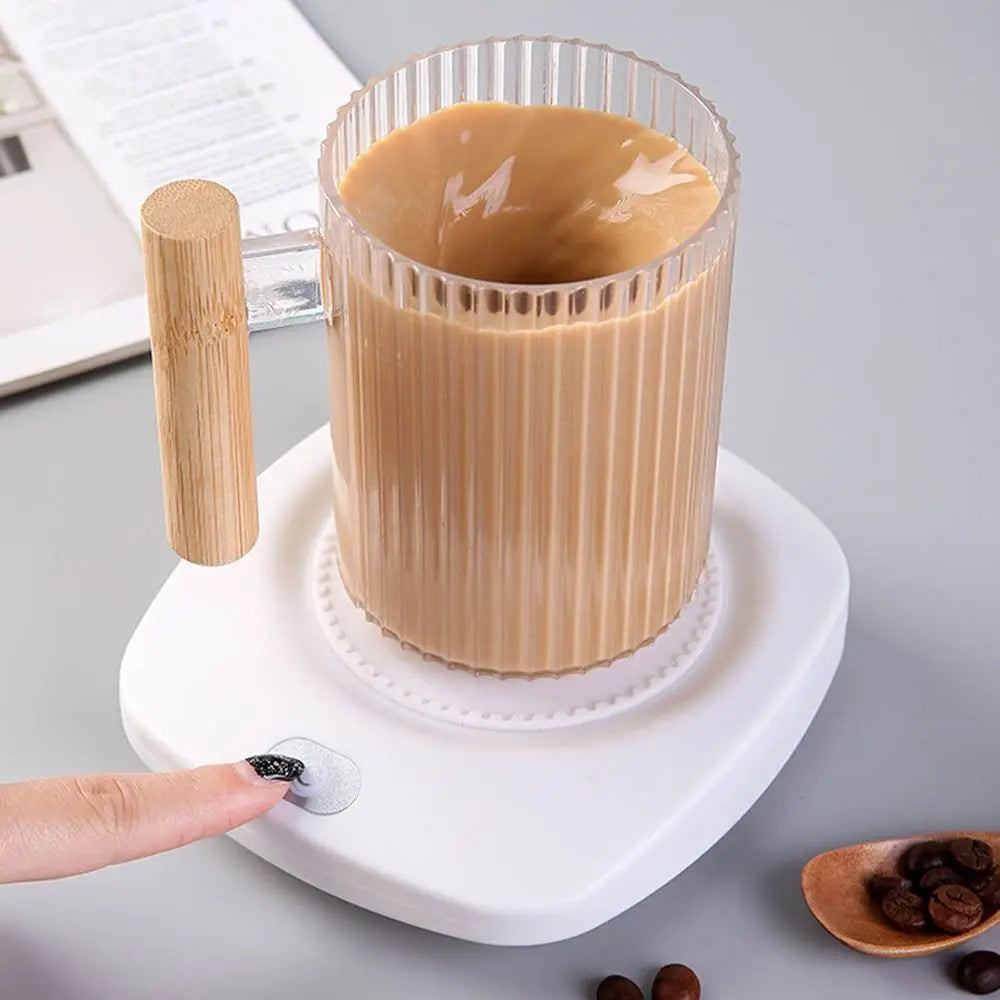 USB Charging Magnetic Suspension Blender Easy to Use Stirring Artifact Electric Coffee Blender Anti- slip Base Smart