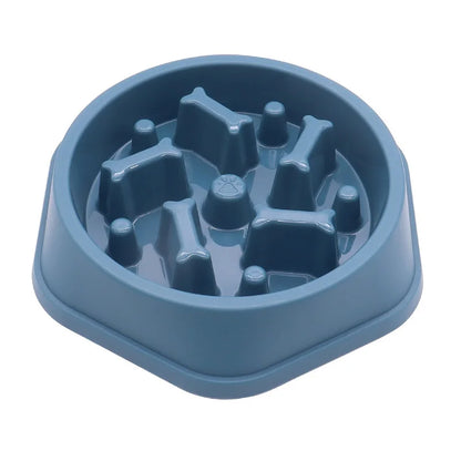 Slow Feeder Dog Bowl Non Slip Cat Dog Slower Food Feeding Dishes Large Small Medium Pet Slow Eat Dishes Puzzle Bowl Pet Supplies