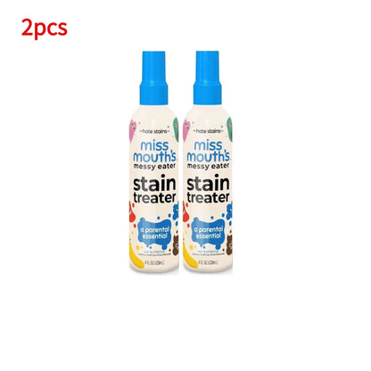 Stain Remover Spray Portable Stain Treater For Laundry Fabric Oil Remover Effective Laundry Spray For Food Pet Candle Stains