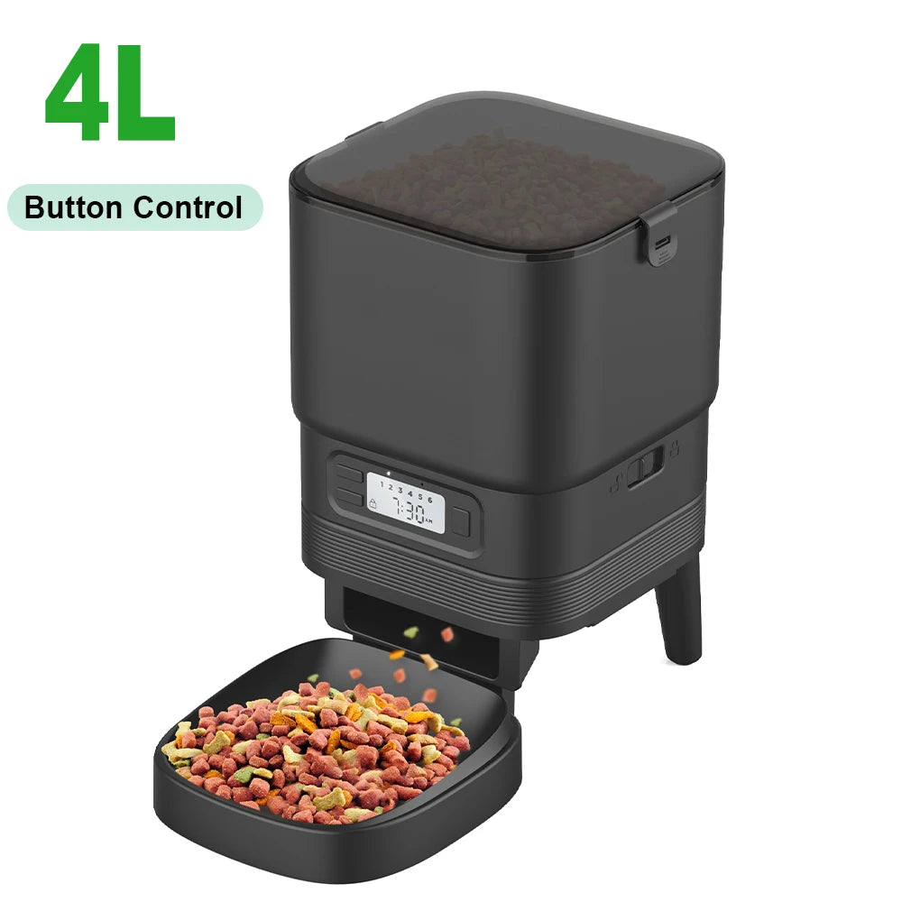 Smart Pet Feeder Automatic Cat Feeder Dog Slow Food Machine With Timed Quantitative Automatic Cat Food Dispenser Dog Cat Bowl