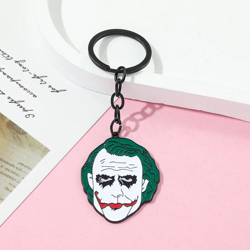 Latest Manga, Film and Television Joker Keychain New Zinc Alloy Keychain Keychain
