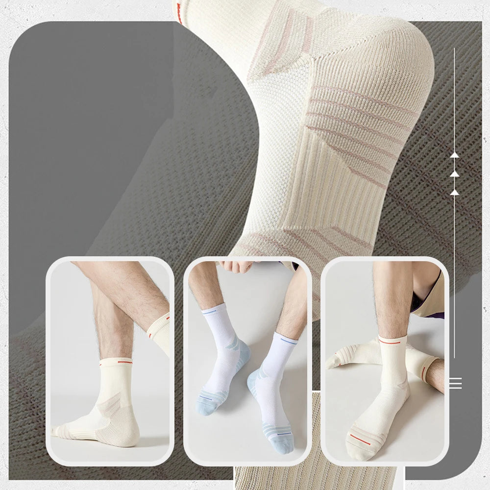 Sports Socks Outdoor Waterproof Socks Men Women Professional Cycling Socks Breathable Racing cycling Sports Socks Men's Tracking