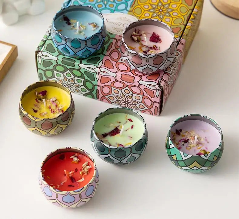 High end aromatherapy candles as gifts for friends, romantic scented candles