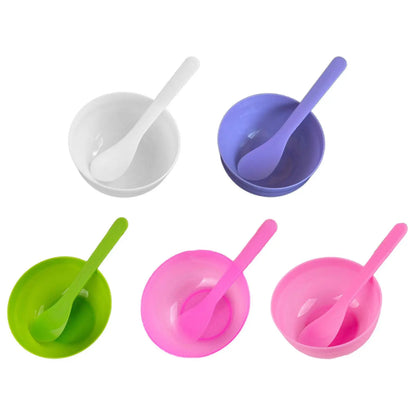 Face Mask Mixing Bowl Set DIY Facemask Mixing Tool with Silicone Mask Bowl Makeup Brushes Spatula Beauty Skin Care Beauty Health