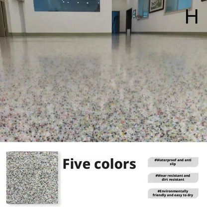 High-Gloss Marble Effect Epoxy Floor Coating, Louis Paint, Floor Garage Waterproof Paint, Floor Forest Epoxy Paint, Floor E3Q1