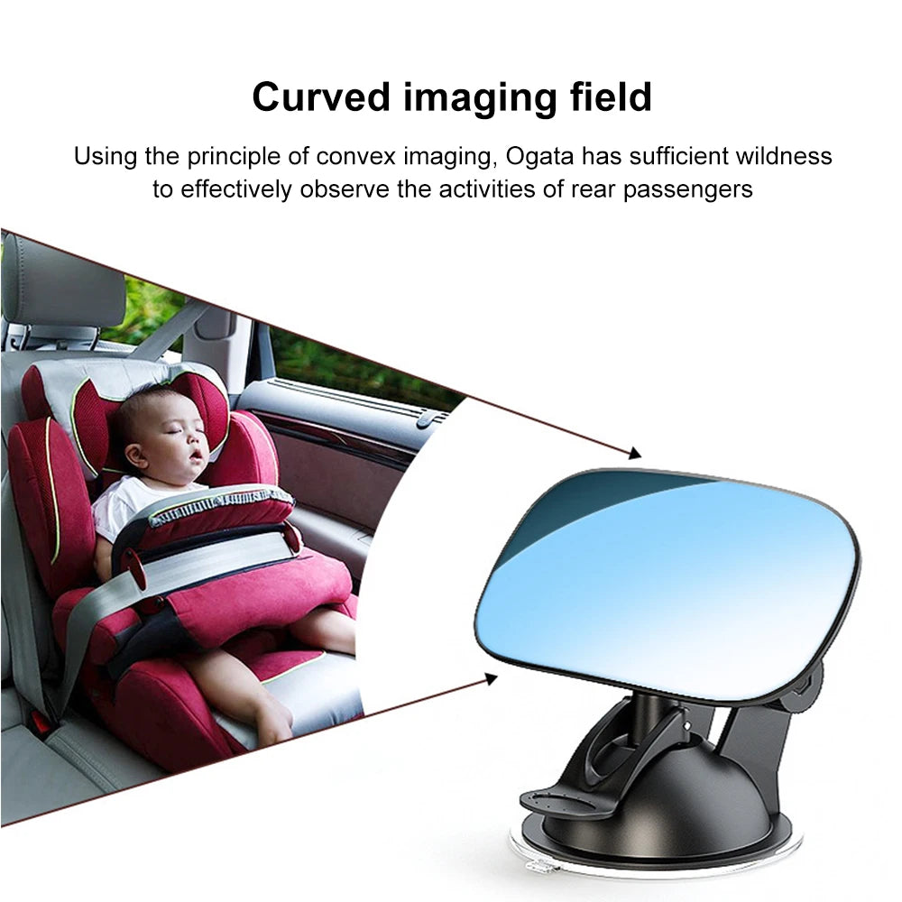 Car Seat Back Rear View Mirror Adjustable 360 degrees Rotatable Baby Kids Car Safety Rear Back Seat Monitor Rearview Mirror