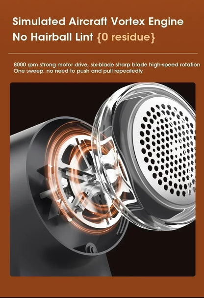 Lint Remover For Clothes Sweater Usb Electric Rechargeable Hair Ball Trimmer Fuzz Clothes Sweater Shaver Reels Removal Device