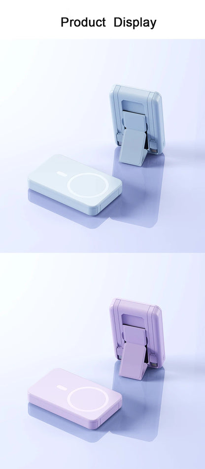 Magnetic Power Bank 20000mAh Magsafe 15W Wireless Charger Portable Auxiliary Battery 22.5W fast charging powerbank for all phone