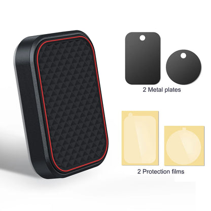 Magnetic Car Phone Mount Rectangle Flat Universal Car Phone Holder for Dashboard Fridge Desk Smartphone Holder Strong Magnets