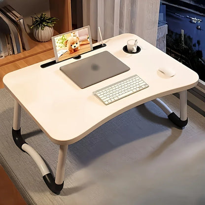 Laptop Desk Laptop Bed Stand Foldable Laptop Table Folding Breakfast Tray Portable Lap Standing Desk Reading and Writing Holder