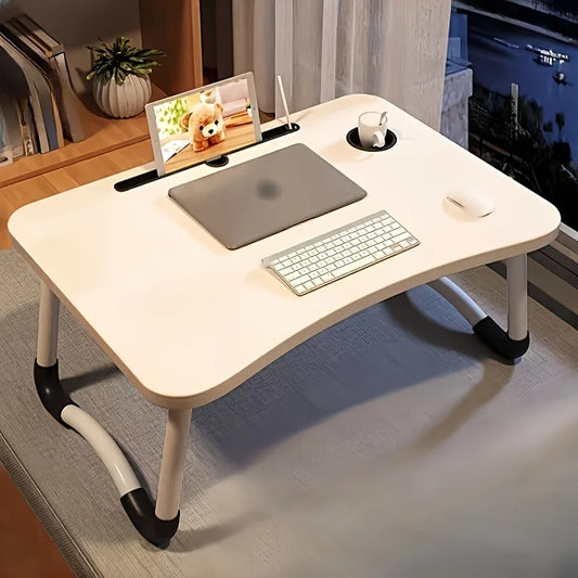 Laptop Desk Laptop Bed Stand Foldable Laptop Table Folding Breakfast Tray Portable Lap Standing Desk Reading and Writing Holder