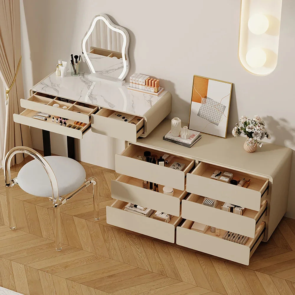 Makeup Vanity Table Decoration Livingroom Dressing Vanity Table Storage Drawer Table Coiffeuse Maquillage Bedroom Furniture