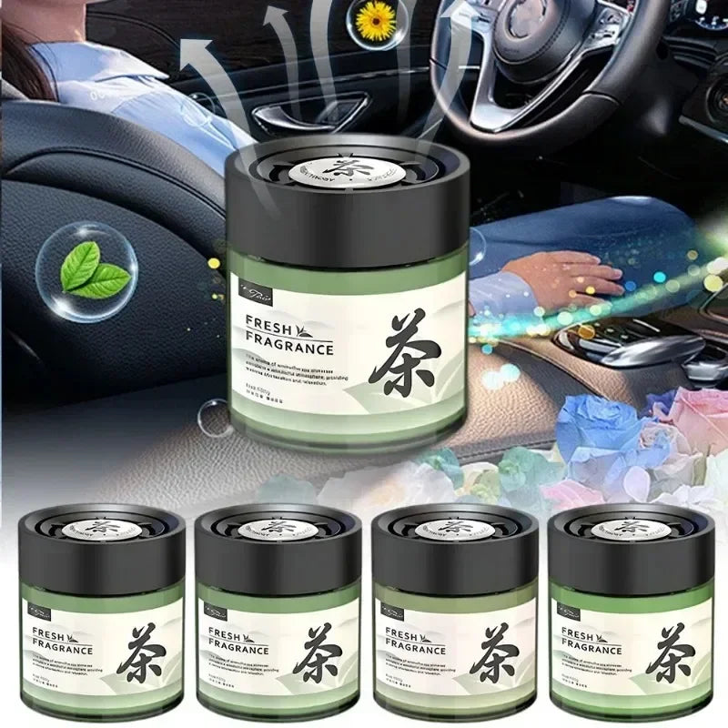 Car Air Freshener Odor Eliminator Essential Long-Lasting Strong Fragrance For Auto Home Closet Oolong Tea Fragrance