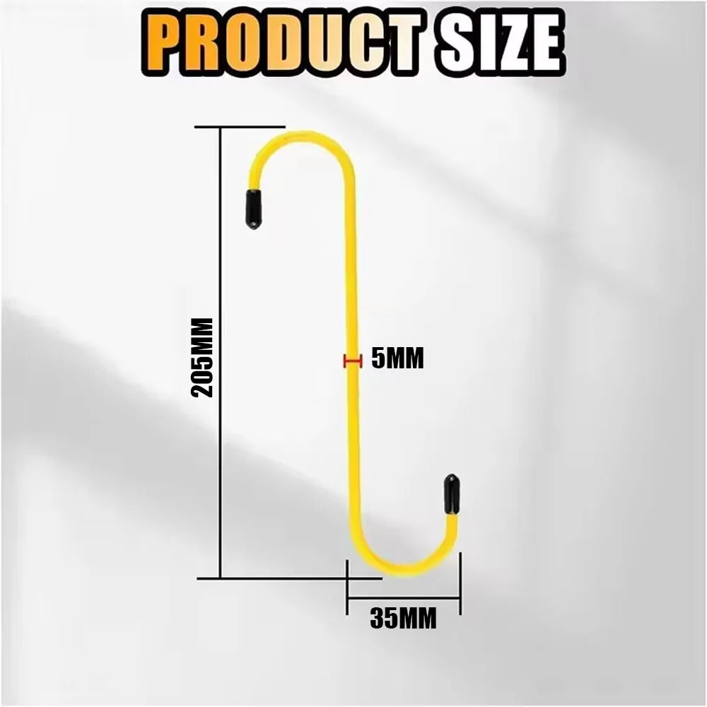 Car Caliper S Shape Hanger Hooks Suspension Disc Service Brake Pad Replacement Parts Help Compress Piston Repair Tool for Auto