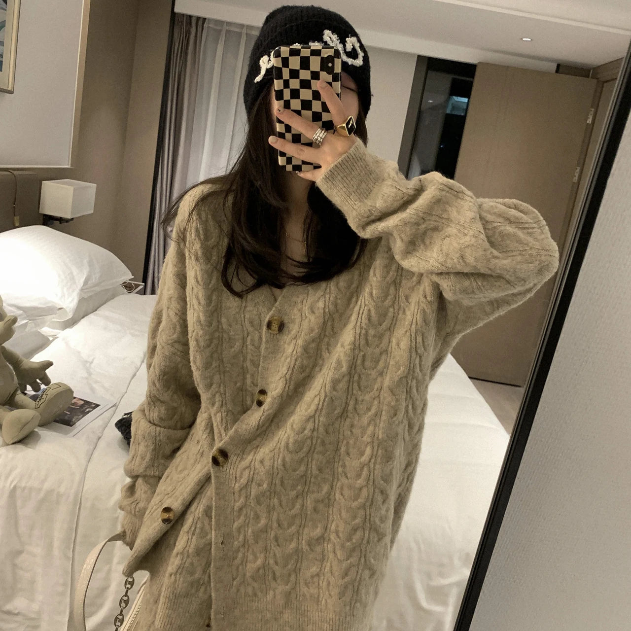 Women Sweater Winter 2 Piece Sets Elegnat Knitted Suits Female Sweaters Vintage Womens Skirt High Waist Autumn Vintage Vestidos