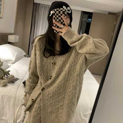 Women Sweater Winter 2 Piece Sets Elegnat Knitted Suits Female Sweaters Vintage Womens Skirt High Waist Autumn Vintage Vestidos