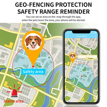 Pet GPS Tracker Hunting Dog 4G GPS Tracker for Animal Hound Dog GPRS Locator 3000mAh Battery Waterproof Free Web APP