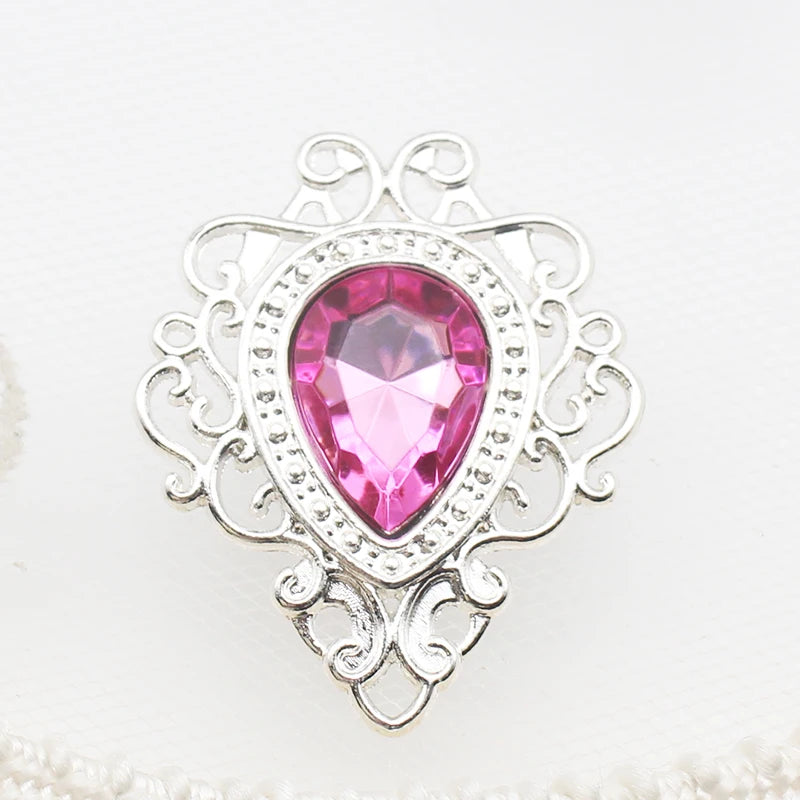 10 pieces of new crystal sewing accessories, sewing accessories, decorations, artificial accessories, used to decorate the party