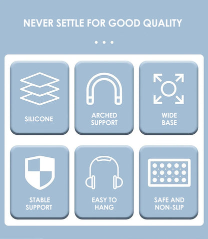 Multi-functional Headset Bracket Universal Headset Hanging Bracket Gaming Desktop Display Rack Headset Stand