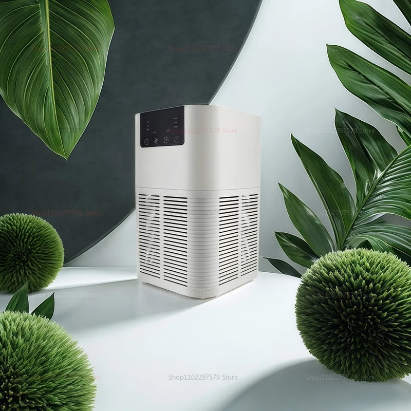 Portable smart air purifier mini mute perfume diffuser deodorizing formaldehyde washing liquid home office kitchen deodorization