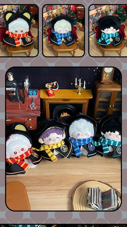 10cm Cotton Doll Academy Magic Cloak Series Doll Clothes Doll Doll Universal Kawaii Hooded Set Dress Up