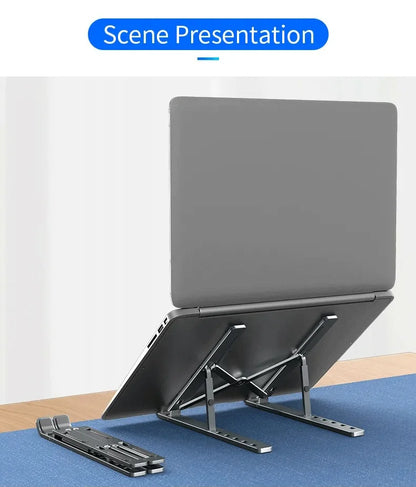 Adjustable Laptop Stand Portable Foldables Laptop Stand Ventilation And Cooling Computer Laptop Stand Tablet  Mobile Phone Stand