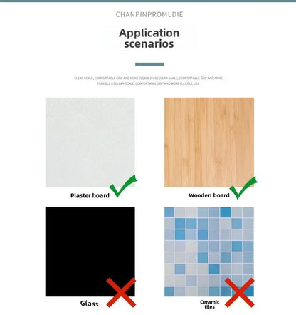 Hook screw, wall expansion screw hook, metal spring buckle hook Q-shaped spring hook screw hook